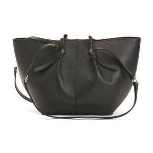 🇮🇹 ISADORA Leather Front Knot Bag-Made in Italy